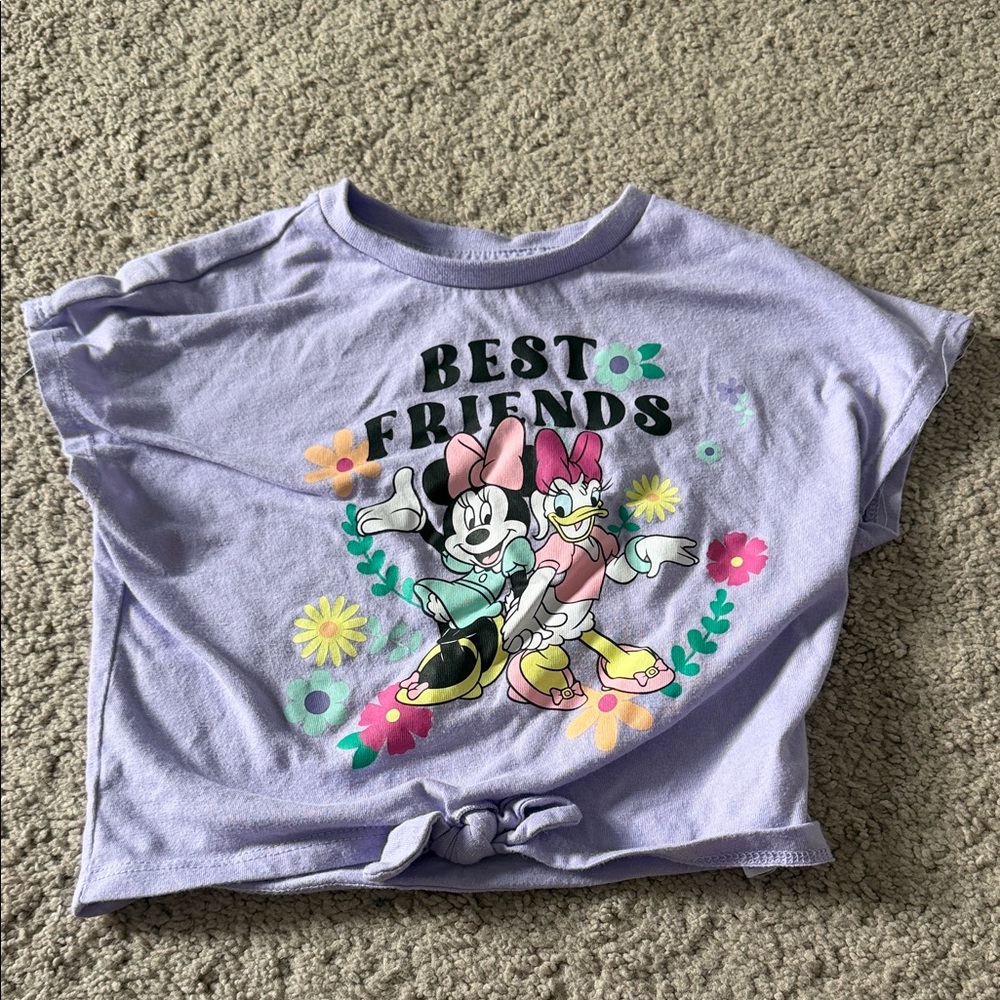 Disney Lavender Minnie Toddler Shirt